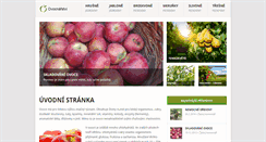 Desktop Screenshot of ovocnarstvi.eu